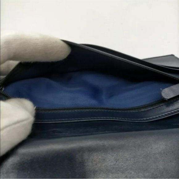 Gucci Long Wallet Blue Leather - Picture 9 of 10